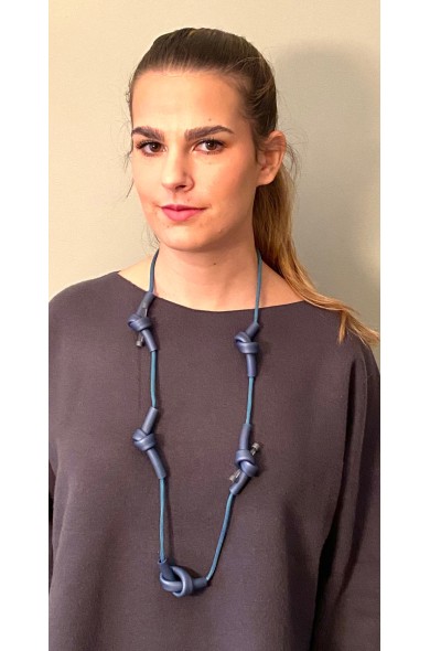 SC KNOTS turquoise - necklace