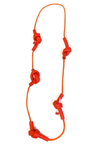 SC KNOTS red - necklace