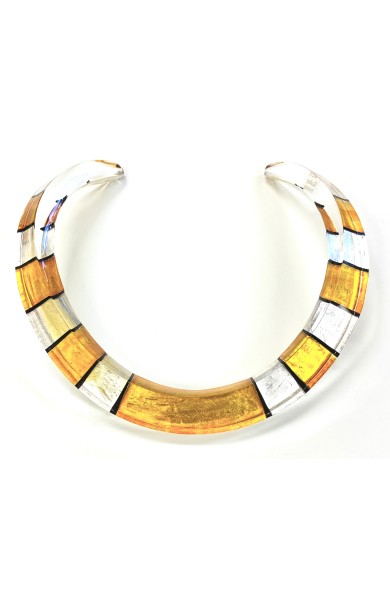 LG - DAMIER orange - necklace