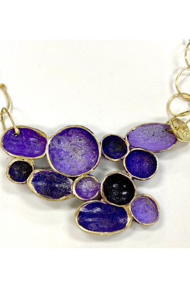 Dora purple N6 - necklace