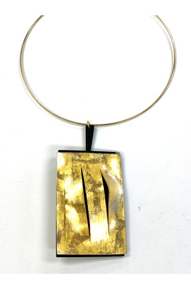 LG - PARCHMENT gold - pendant