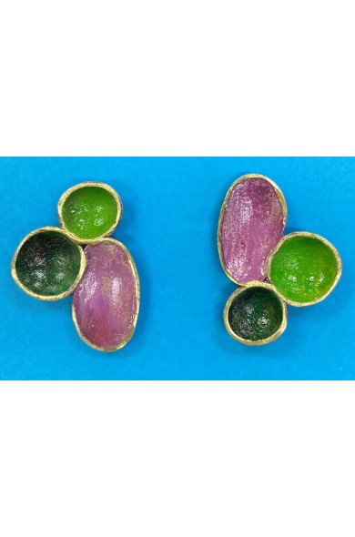 DORA green sEODE2 - earrings