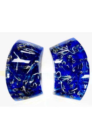 LG - Delphine earrings - lapis