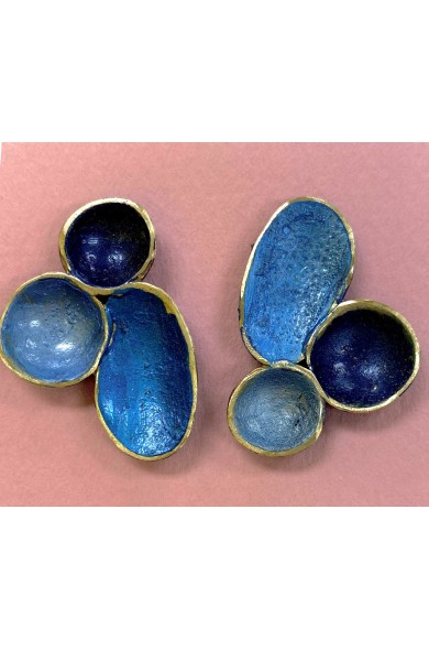 DORA blue sEode2/ - earrings