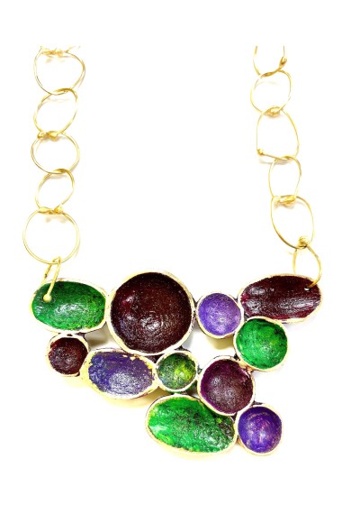 Dora purple N6 - necklace