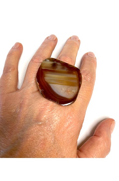 LG - NATURAL COMPONENTS Agate - ring