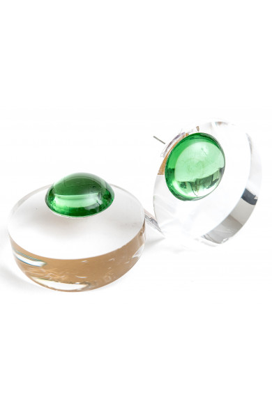 LG - Bubble earrings - emerald