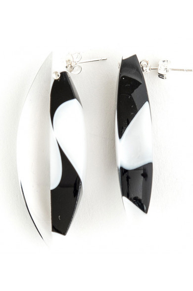 LG - Icy earrings - zebra