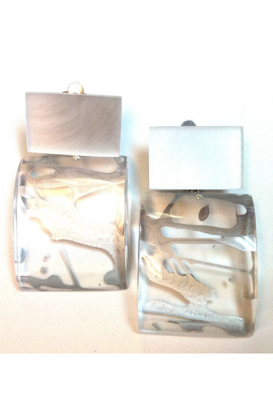 LG - Strier earrings - silver