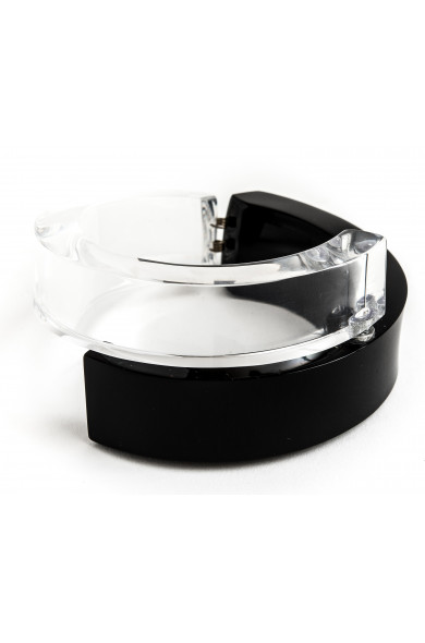 LG - Bird bangle - black