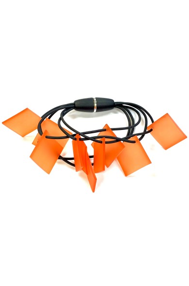LB COINS - orange bracelet