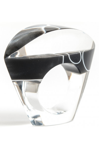 LG - Icy ring - black