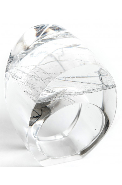 LG - Inclusion ring - silver