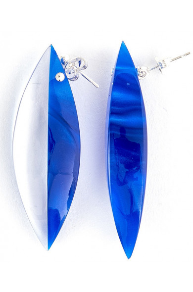 LG - Icy earrings - lapis