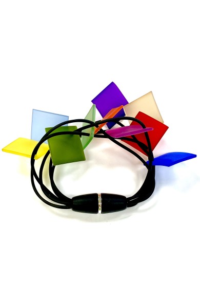LB SQUARES - multi bracelet