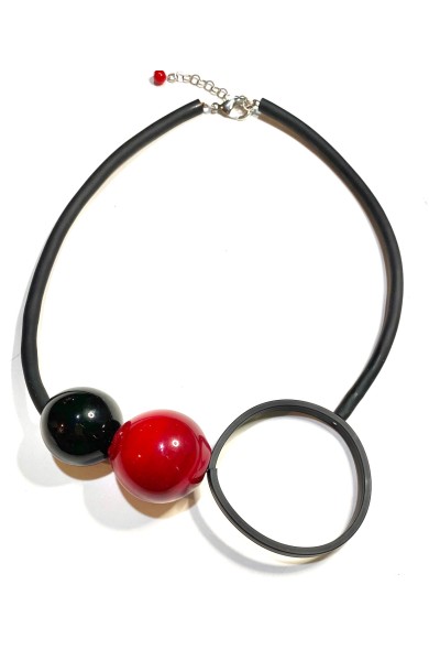 SC SPACE red - necklace
