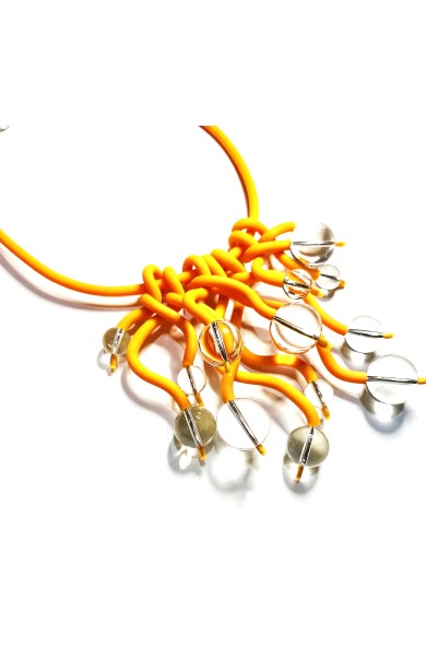 SC CLUB MED orange - necklace