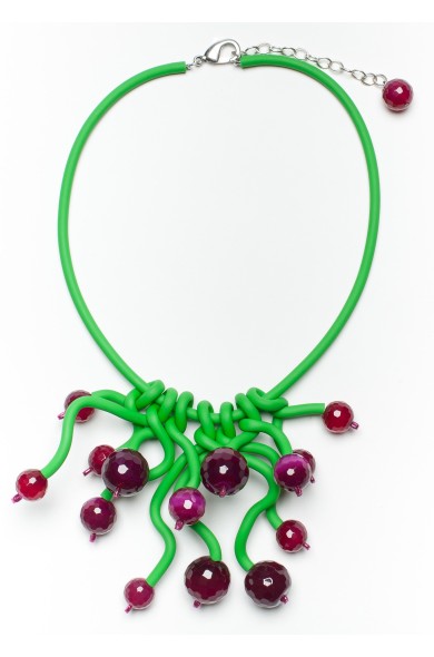 SC CLUB MED green/raspberry...