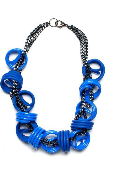 SC ANDRE blue -  necklace