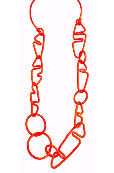SC AZTEK red - necklace