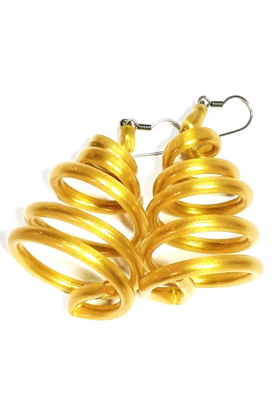 SC Spring earrings - gold