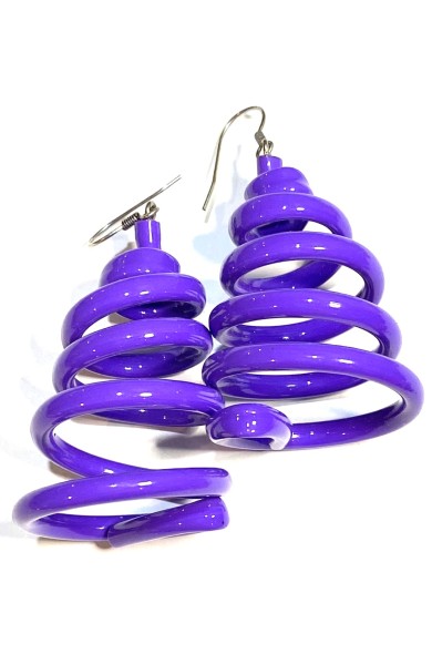 SC Spring earrings - purple...