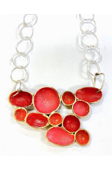 Dora red N6 - necklace