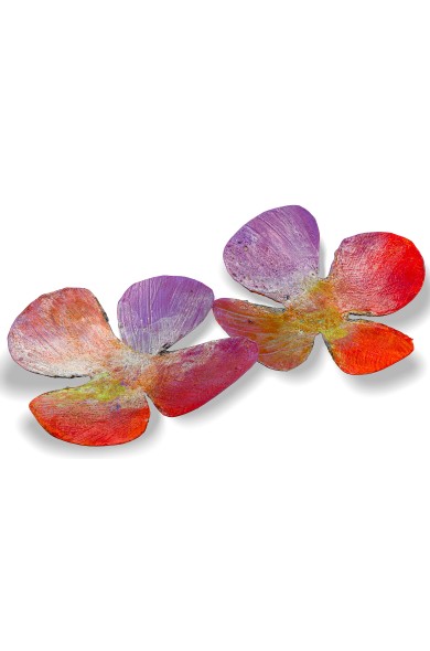 DORA purple BLUME - earrings 1