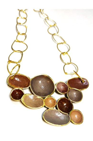 Dora COFFEE N6 - necklace