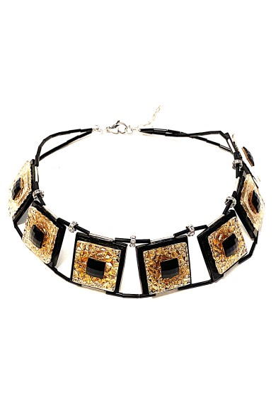 LG - ORIENT 2 BLACK - necklace