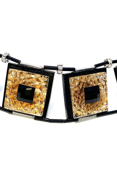 LG - ORIENT 2 BLACK - necklace