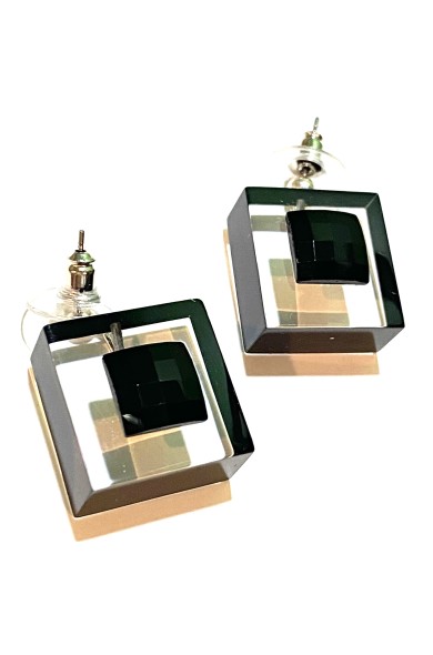 LG - ORIENT black - earrings