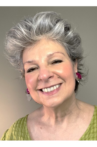 LG - BAKARA fuchsia clip - earrings