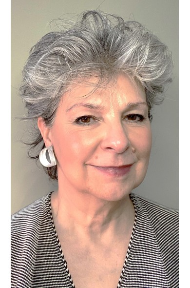 LG - FEUILLE silver clip - earrings