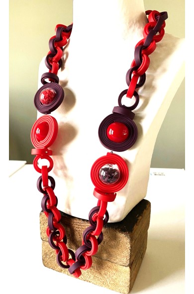 KLA-CN14 RED/BORDEAUX