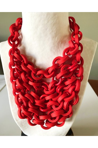 KLA-6 STRANDS BIB - red