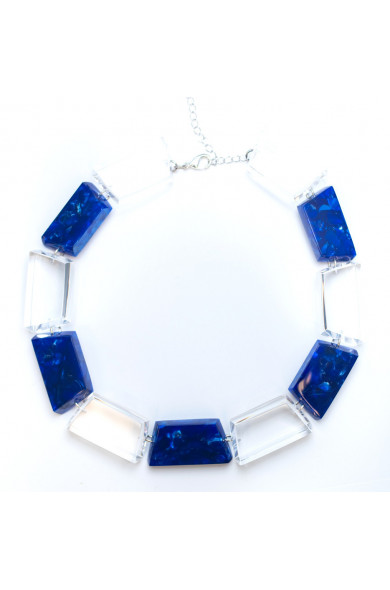 LG - PIANO blue - necklace