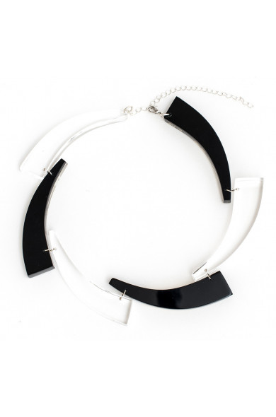 LG - SPIRALE black - necklace
