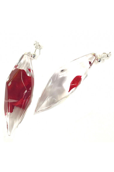 LG - Conic earrings - rose