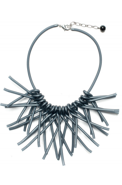 SC BOOP dark grey - necklace