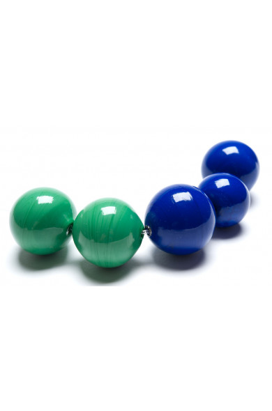 SC Bubbles - cobalt/green
