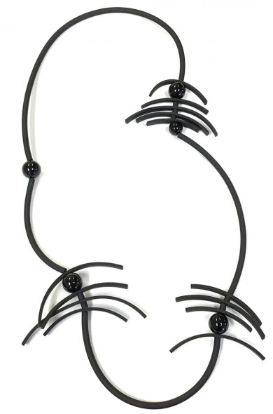 SC CALDER black - necklace