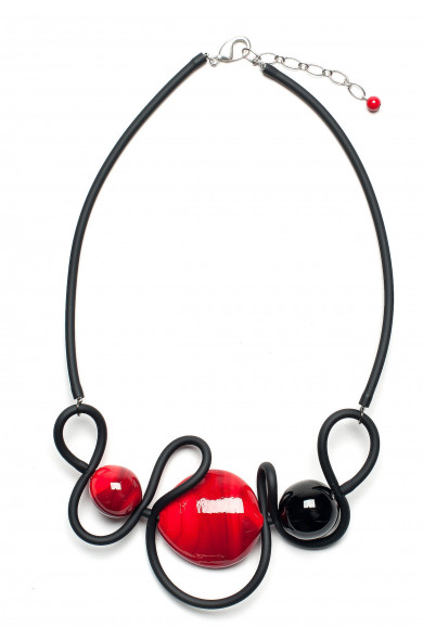 SC Murano Nil 3 red - necklace