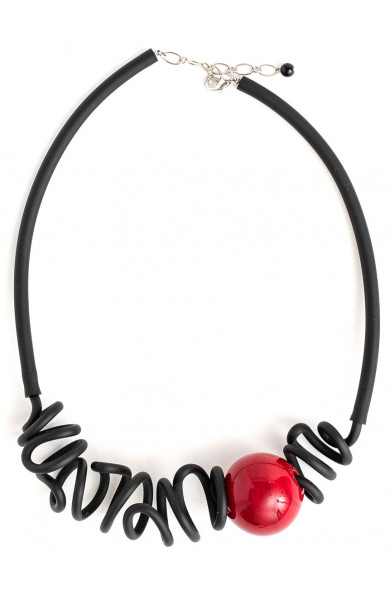 SC POOL black/red - necklace