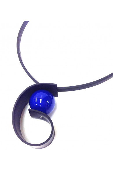 SC VIRGULE cobalt - necklace