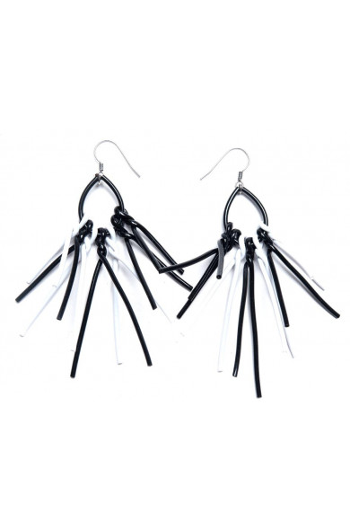 SC Boop earrings - BW