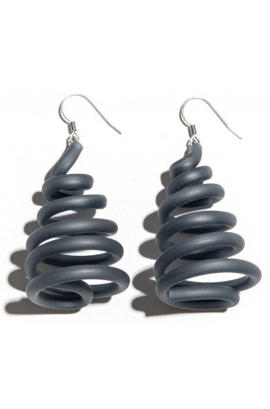 SC Spring earrings - grey