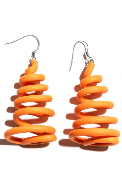 SC Spring earrings - orange