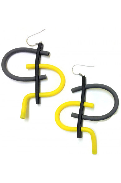 SC Tag earrings -...