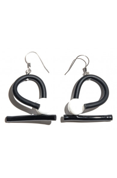 SC Tori earrings - blk/white